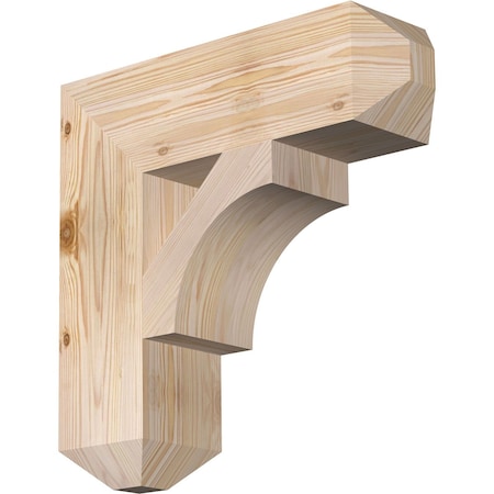Ekena Millwork Westlake Craftsman Smooth Bracket, Douglas Fir, 5 1/2"W x 20"D x 20"H BKT06X20X20WTL04SDF